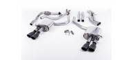 Milltek B9 Non-Res Cat Back Exhaust (w/o Sport Diff)